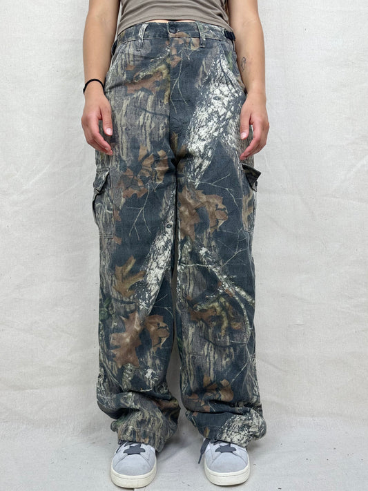 90's Realtree Camo Vintage Cargo Pants Size 30x32