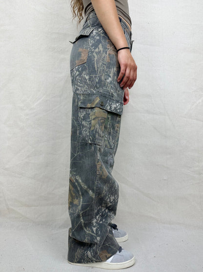 90's Realtree Camo Vintage Cargo Pants Size 30x30