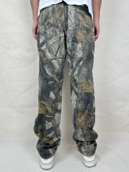 90's Realtree Camo USA Made Vintage Jeans Size 32x34