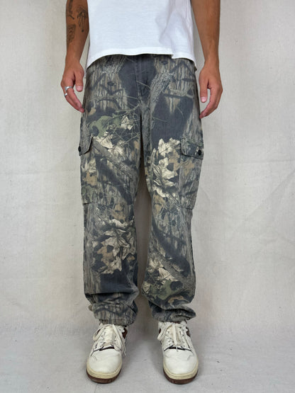 90's Realtree Camo Vintage Cargo Pants Size 35x32