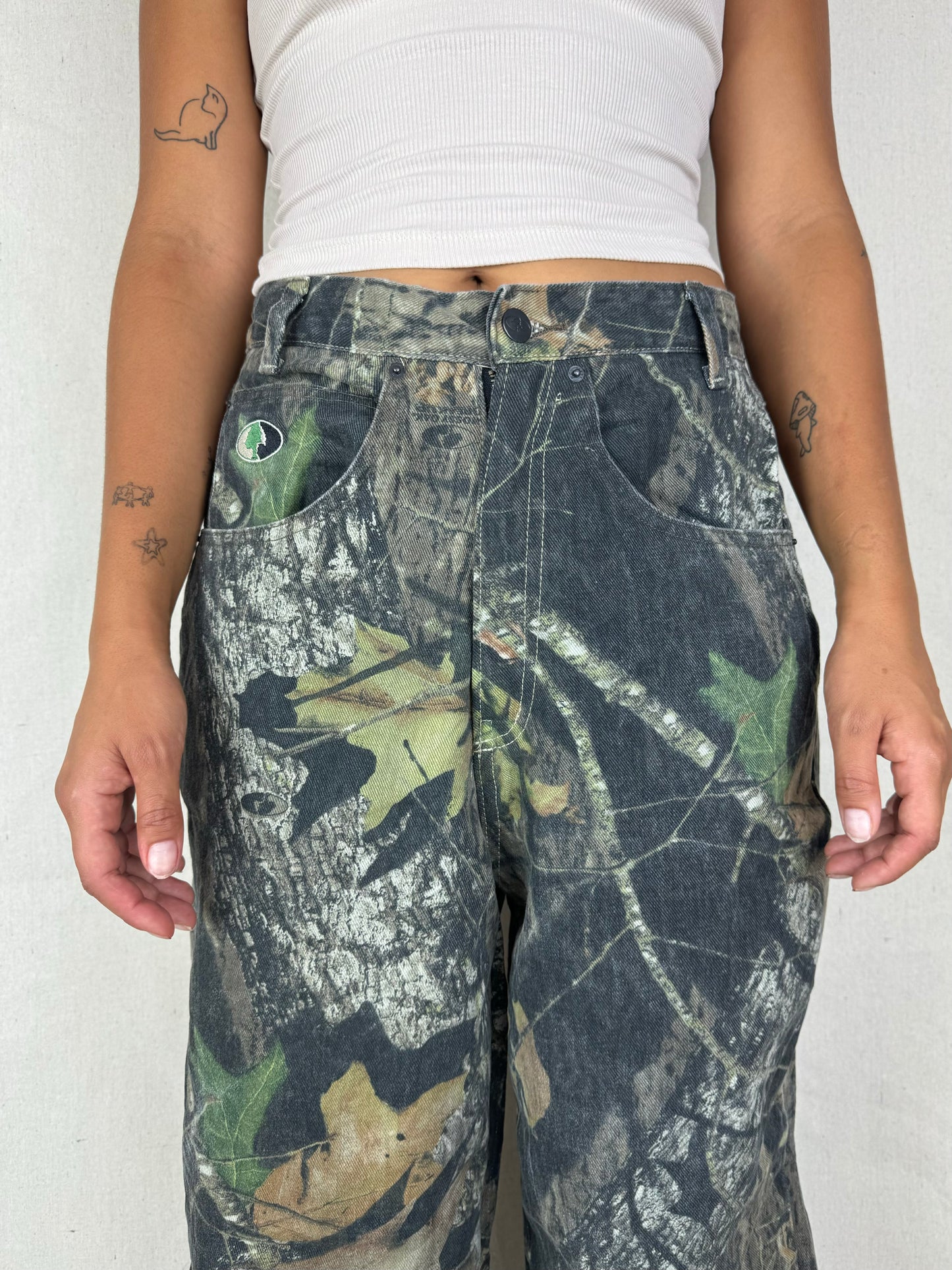 90's Realtree Camo Vintage Denim Jeans Size 30x31