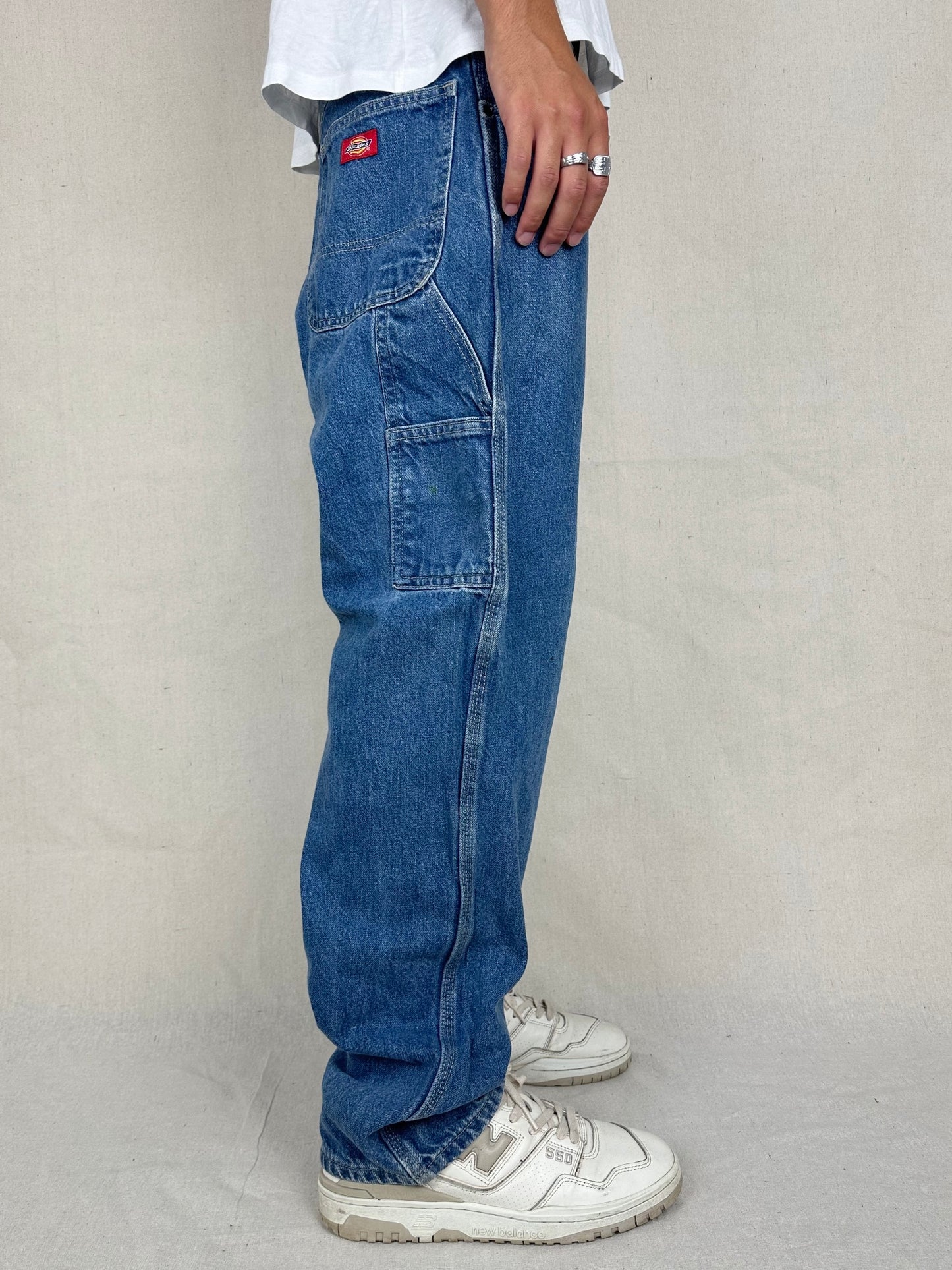 90's Dickies Vintage Heavy Duty Carpenter Jeans Size 35x34