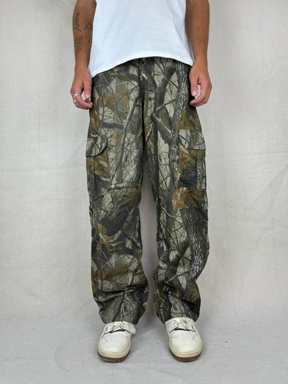 90's Realtree Camo Vintage Cargo Pants Size 31x32