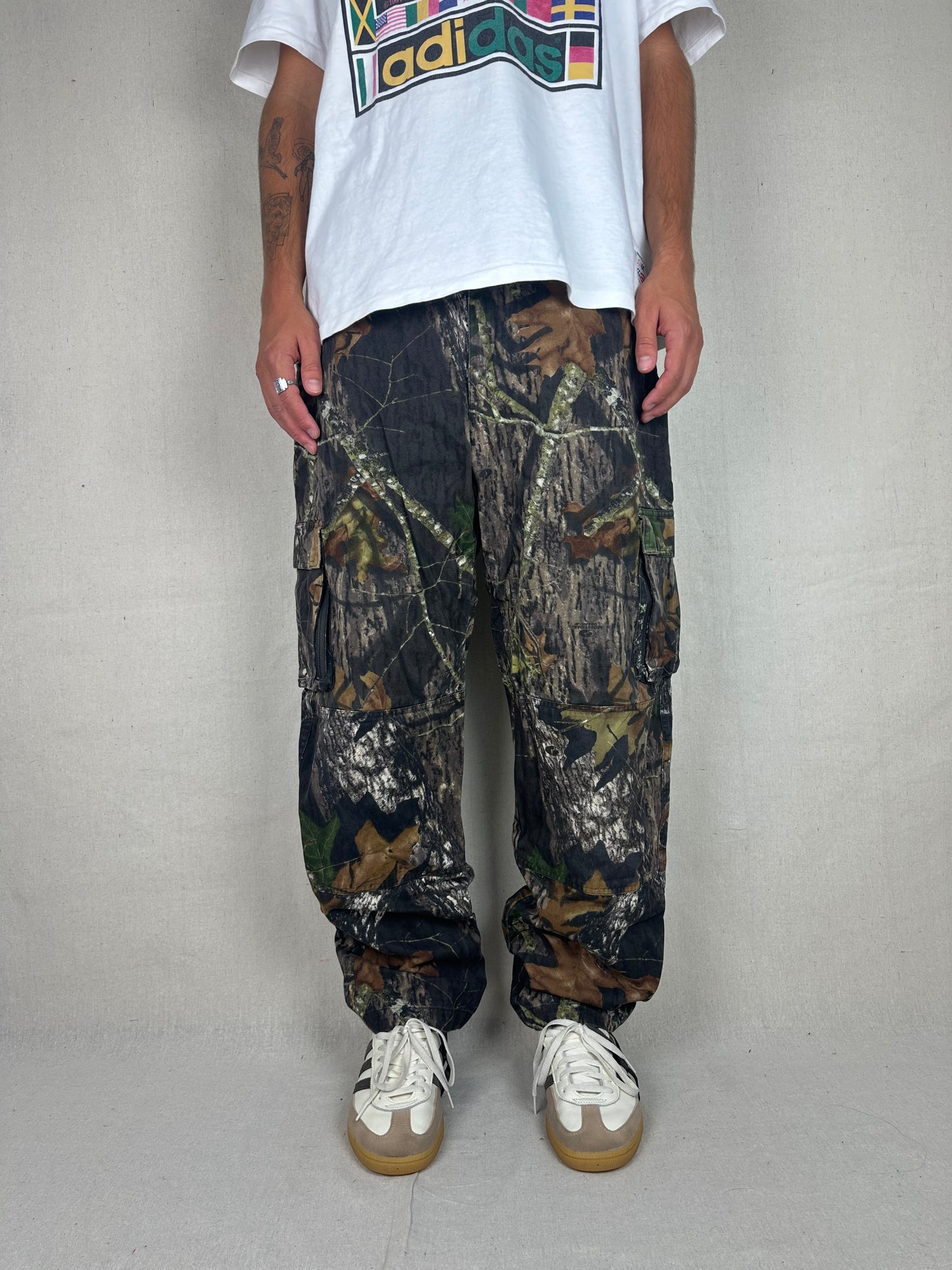 90's Cabela's Realtree Camo Vintage Cargo Pants Size 36x32