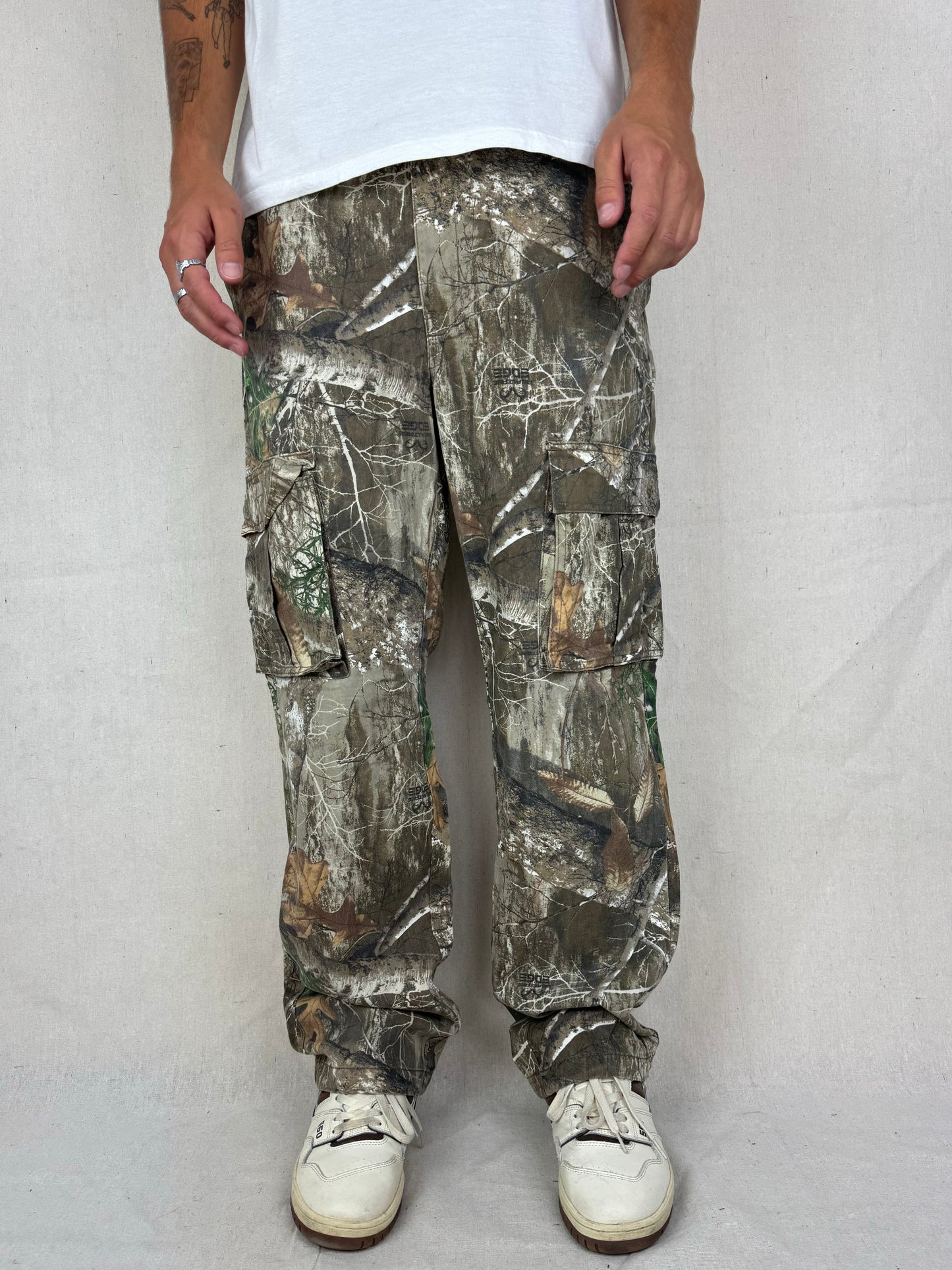 90's Realtree Camo Vintage Cargo Pants Size 34x32