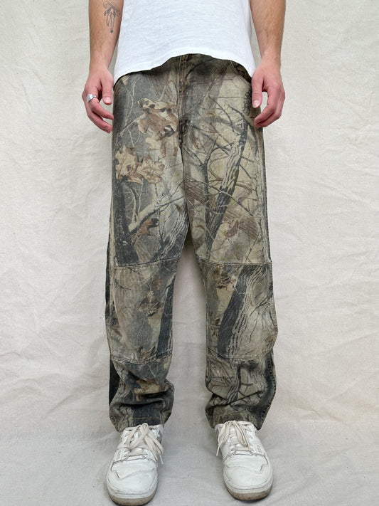 90's Wrangler Realtree Camo Vintage Jeans Size 35x31