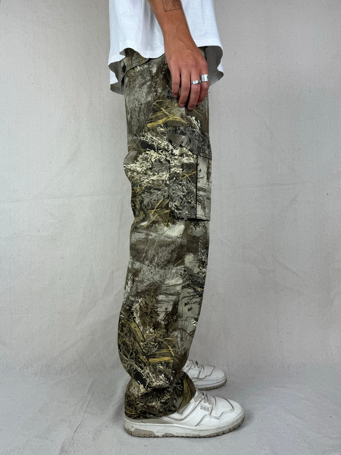 90's Realtree Camo Vintage Cargo Pants Size 33x31