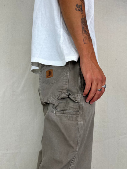 90's Carhartt Vintage Carpenter Pants Size 34x30