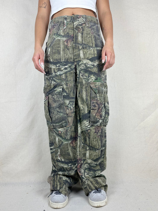 90's Realtree Camo Vintage Cargo Pants Size 30x31