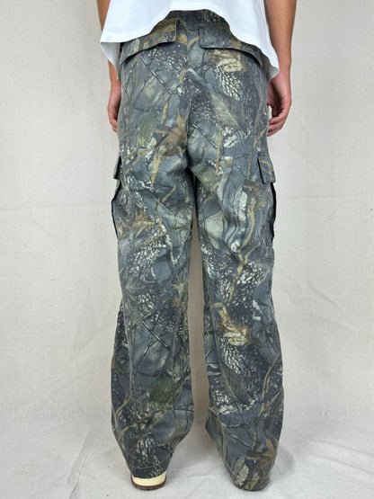 90's Realtree Camo Vintage Cargo Pants Size 34x30