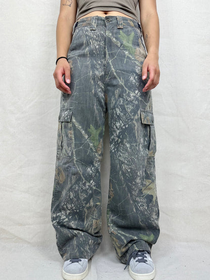 90's Realtree Camo Vintage Cargo Pants Size 30x30