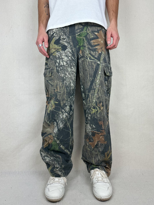 90's Realtree Camo Vintage Cargo Pants Size 32x32