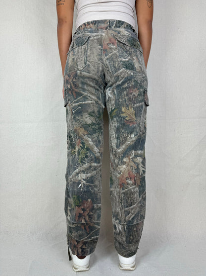 90's Realtree Camo Vintage Cargo Pants Size 26x31