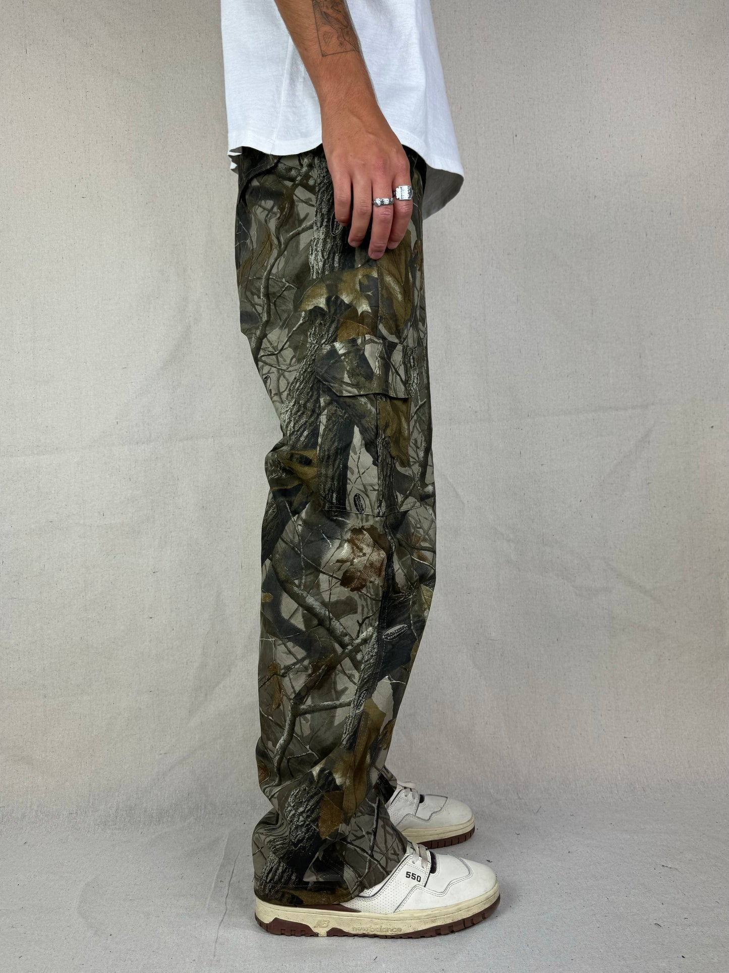 90's Realtree Camo Vintage Cargo Pants Size 31x32