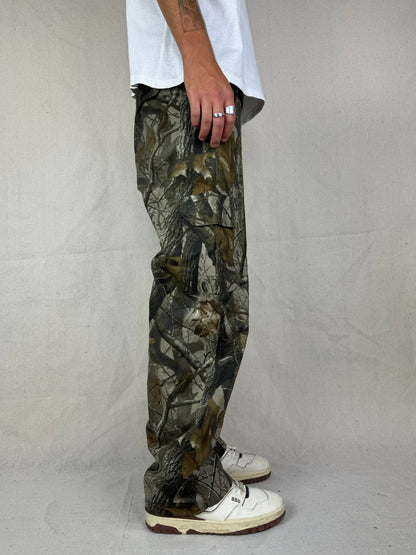 90's Realtree Camo Vintage Cargo Pants Size 31x32