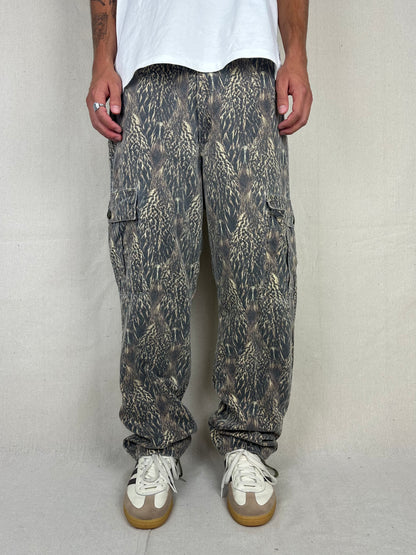 90's Realtree Camo USA Made Vintage Cargo Pants Size 35x33