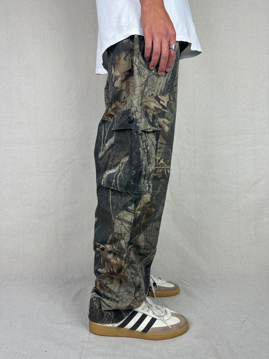 90's Realtree Camo Vintage Cargo Pants Size 40x32