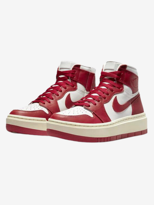 Womens Nike Air Jordan 1 Shoes - Elevate - Varsity Red Size 8