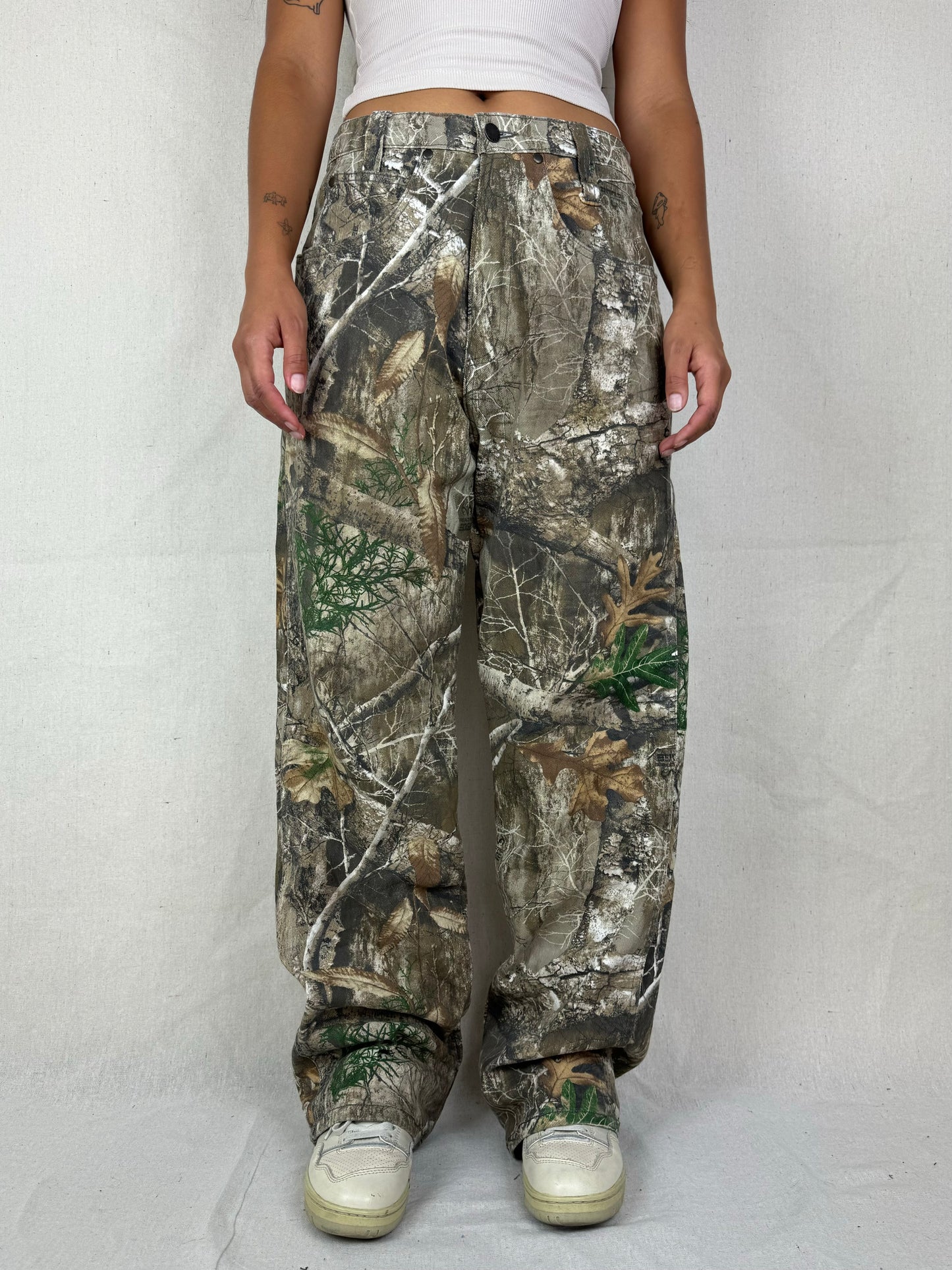 90's Realtree Camo Vintage Denim Jeans Size 32x32