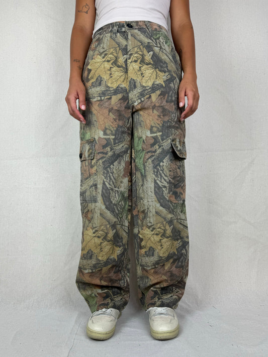 90's Realtree Camo Vintage Cargo Pants Size 28x30