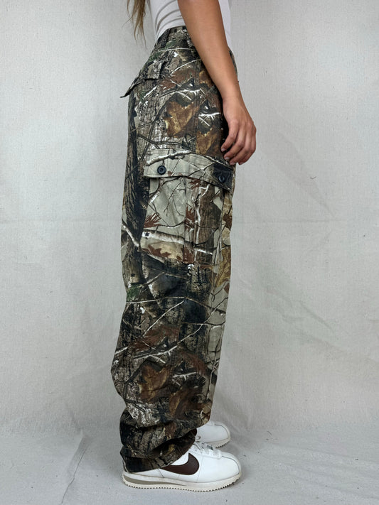 90's Realtree Camo Vintage Cargo Pants Size 31x31