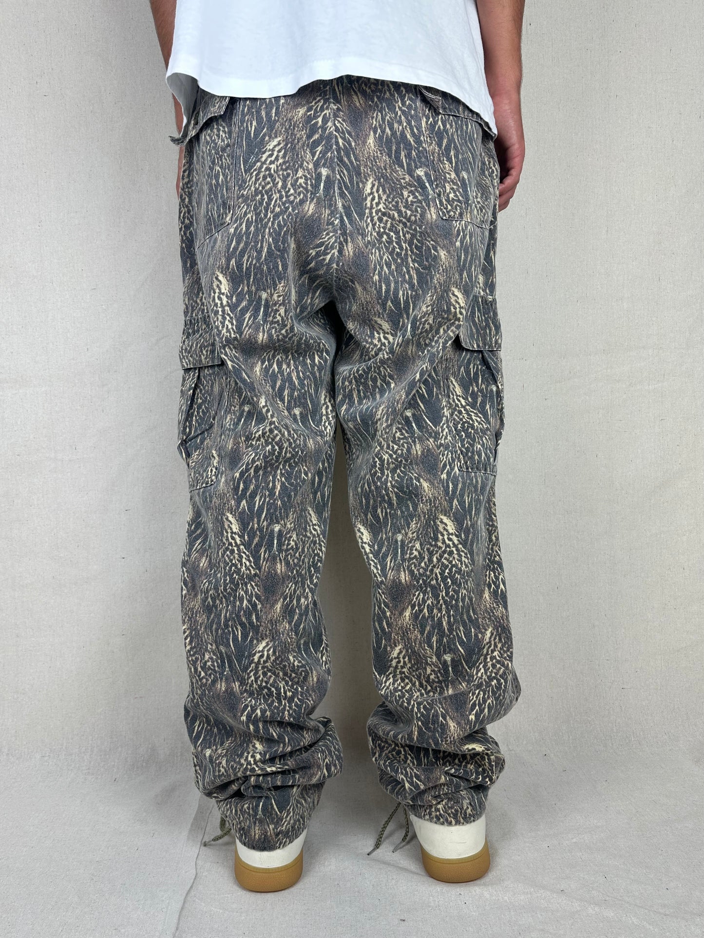 90's Realtree Camo USA Made Vintage Cargo Pants Size 35x33