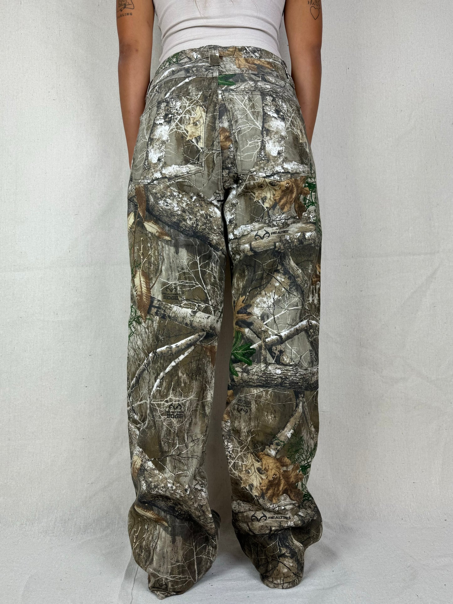 90's Realtree Camo Vintage Denim Jeans Size 32x32