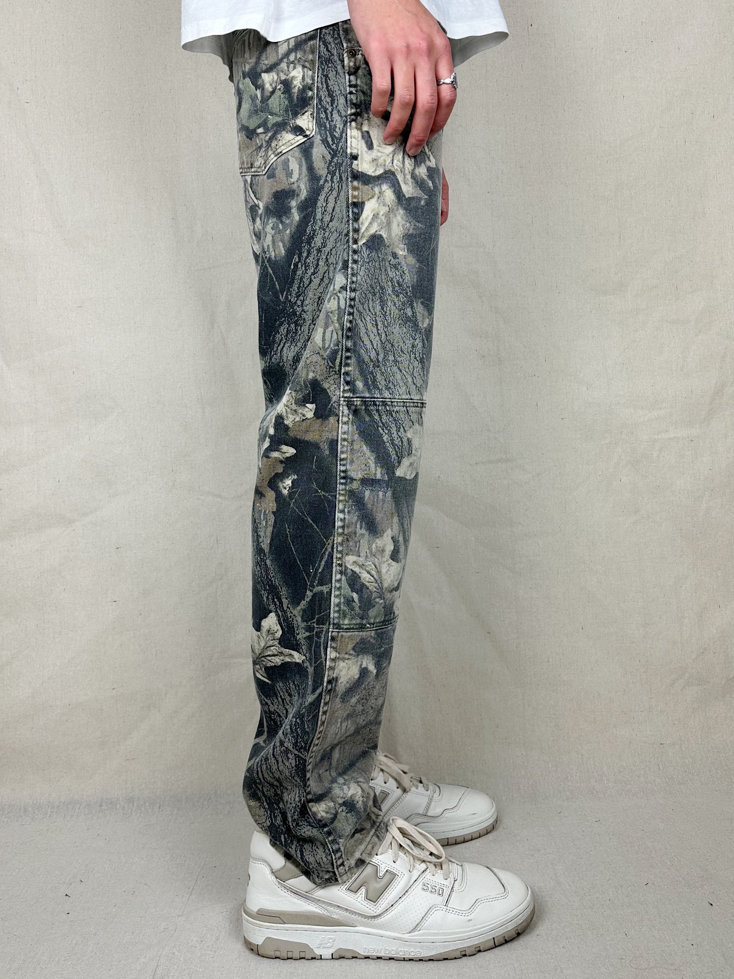Vintage Wrangler Real Tree Hunting Camo Jeans Double Knees Baggy Woodland  90s - Etsy