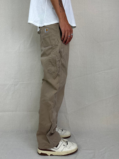 90's Carhartt Vintage Carpenter Pants Size 34x30