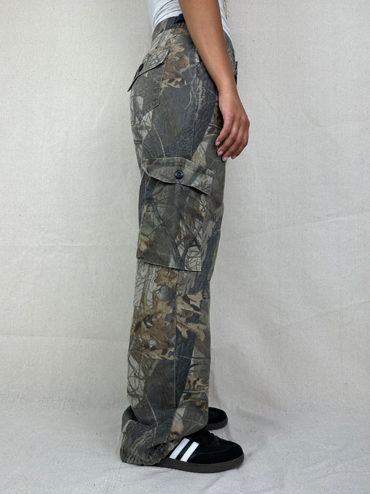 90's Realtree Camo Vintage Cargo Pants Size 30x30