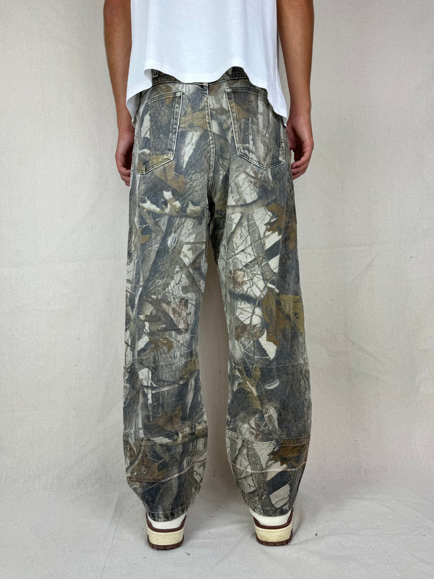 90's Wrangler Realtree Camo Vintage Denim Jeans Size 33x30