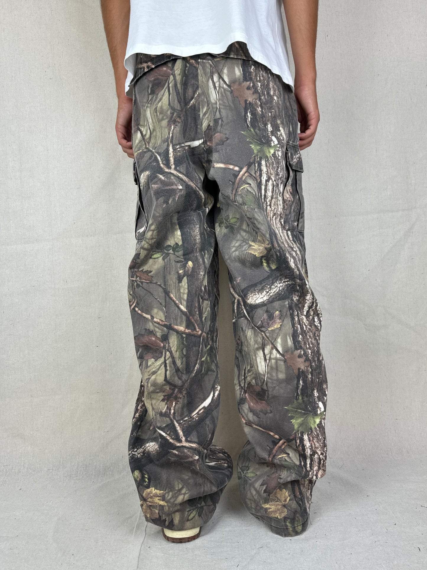 90's Realtree Camo Vintage Cargo Pants Size 32x33