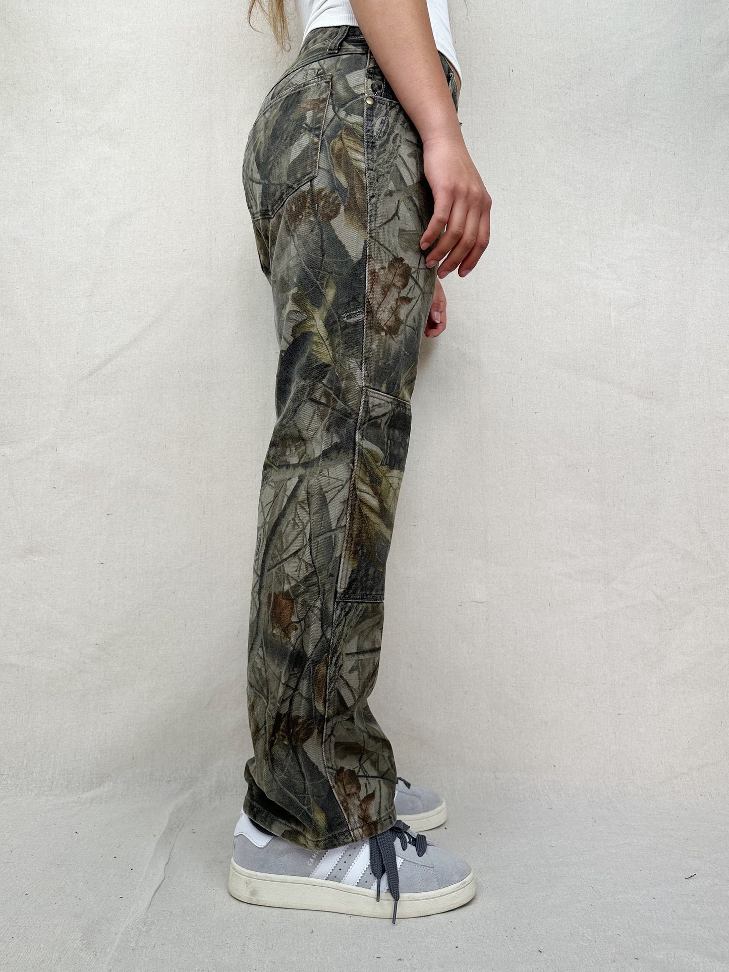 90's Realtree Camo Vintage Double-Knee Jeans Size 30x29