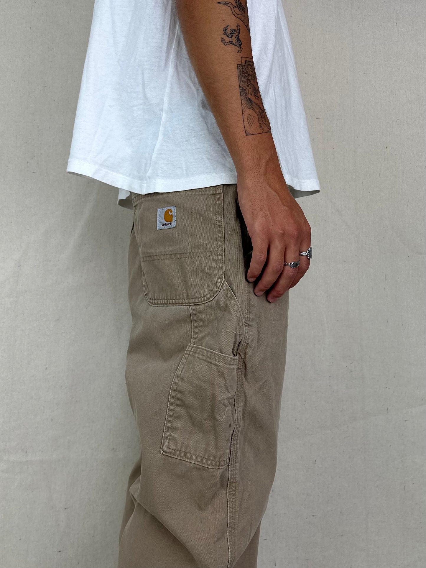 90's Carhartt Vintage Carpenter Pants Size 34x30