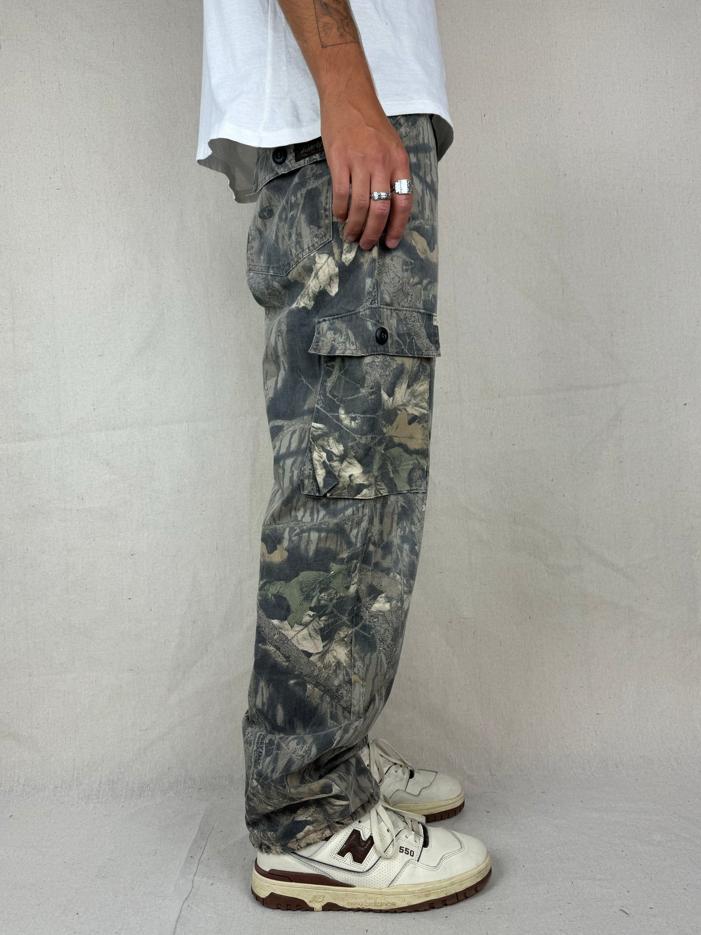 90's Realtree Camo Vintage Cargo Pants Size 35x32