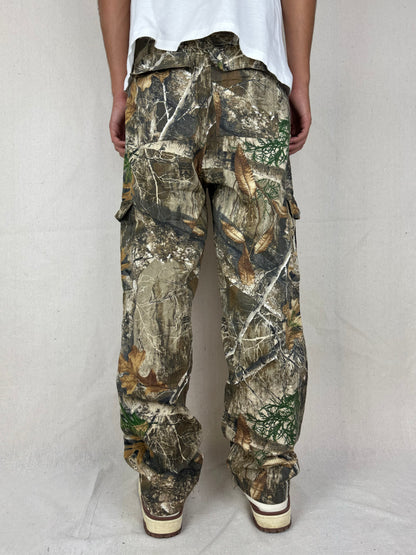 90's Realtree Camo Vintage Cargo Pants Size 32x32