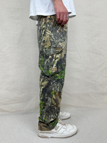 90's Realtree Camo Vintage Cargo Pants Size 37x32