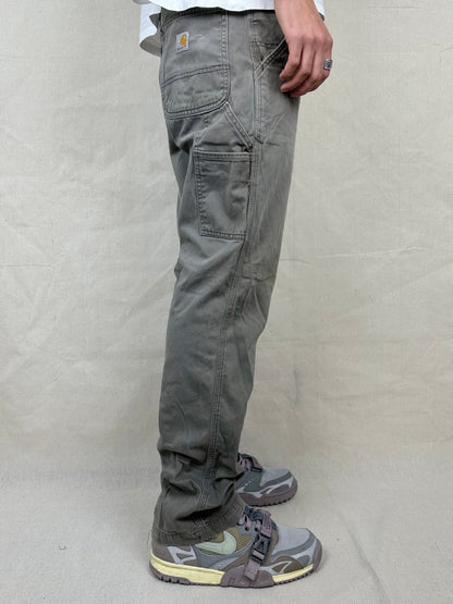 90's Carhartt Vintage Carpenter Pants Size 33x32