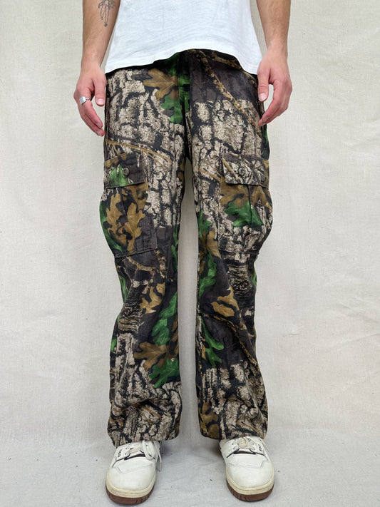 90's Realtree Camo Vintage Cargo Pants Size 31x31