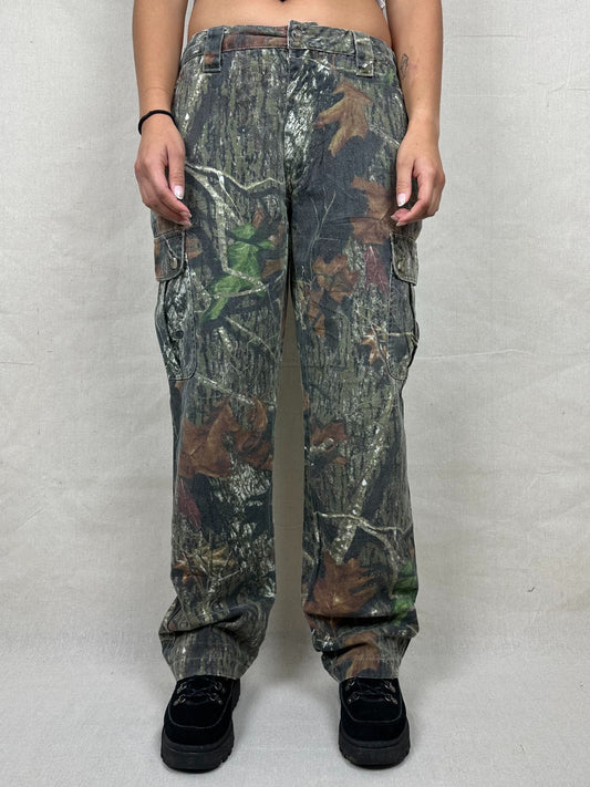 90's Realtree Camo Vintage Cargo Pants Size 30x31