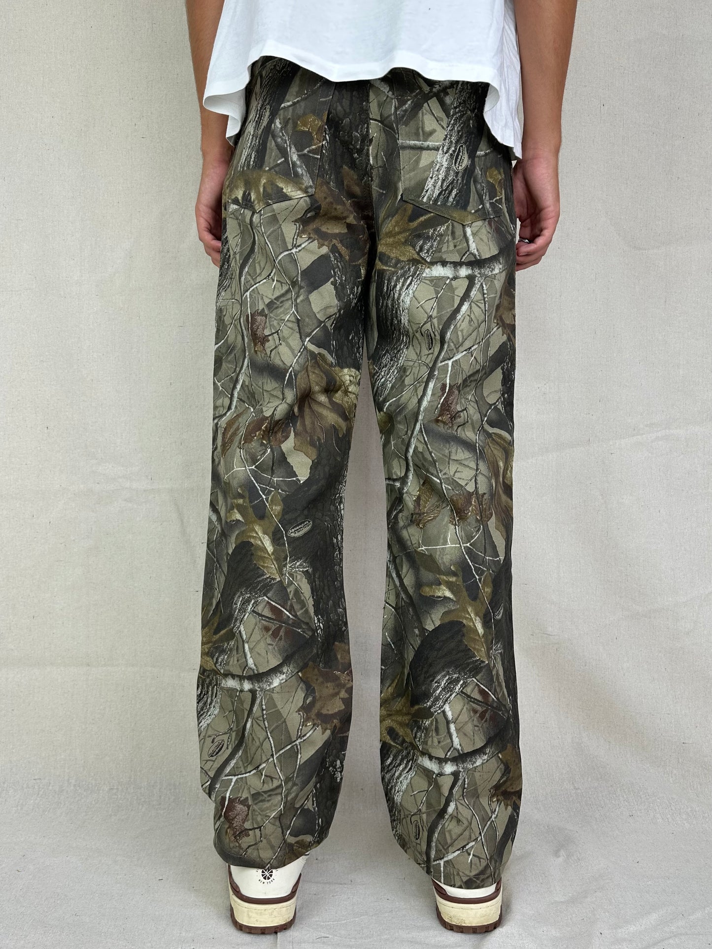 90's Wrangler Realtree Camo Vintage Double Knee Jeans Size 31x31