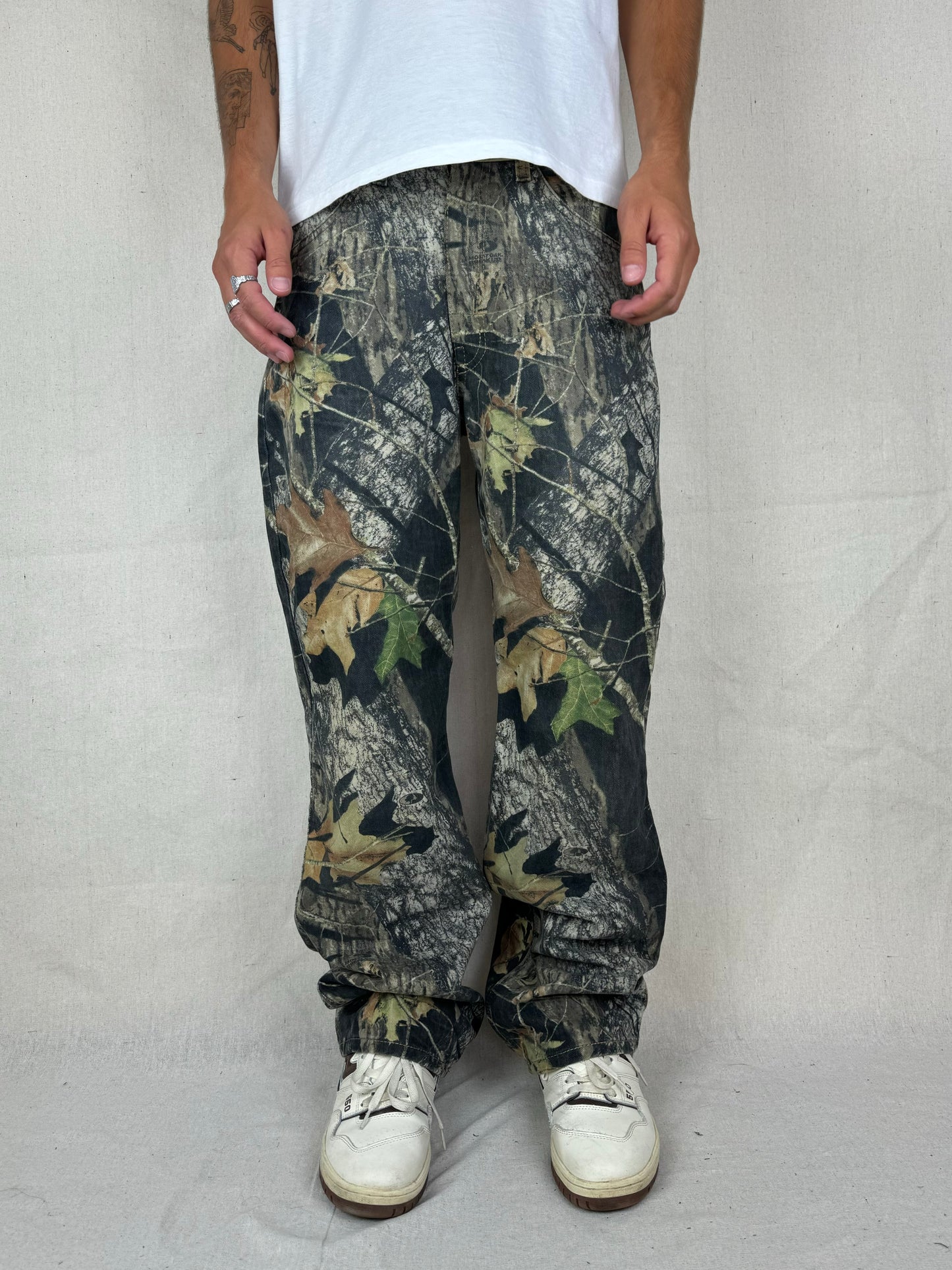 90's Redhead Realtree Camo Vintage Denim Jeans Size 33x33