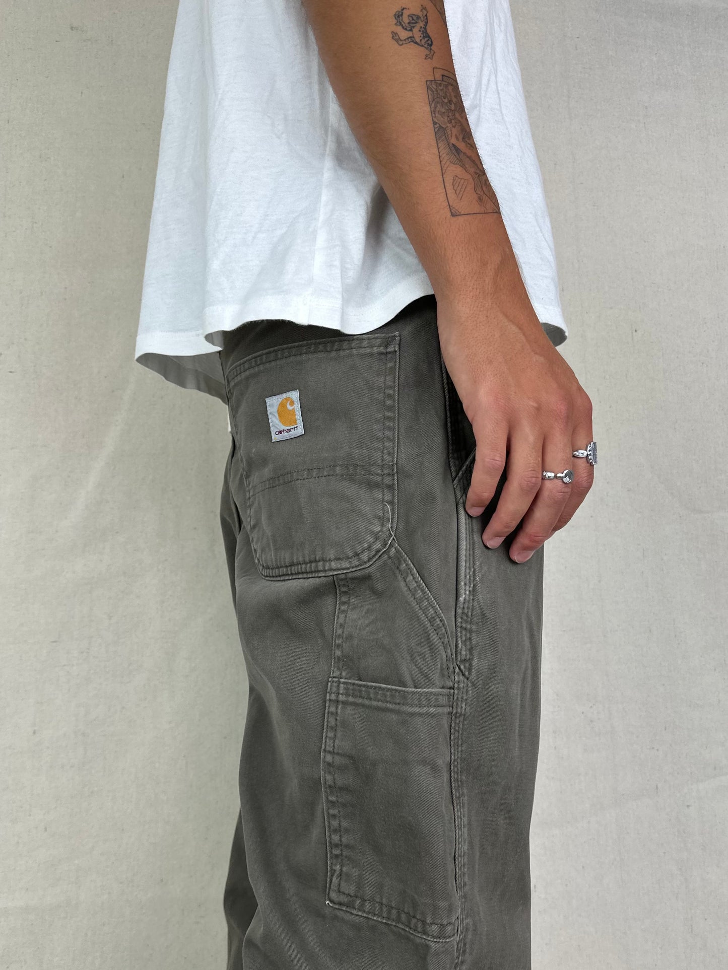 90's Carhartt Vintage Carpenter Pants Size 33x30