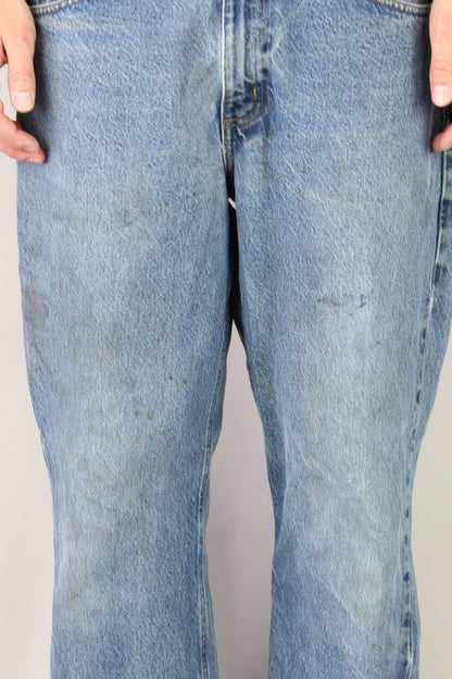 90's Carhartt Cropped Vintage Jeans Size 34x27