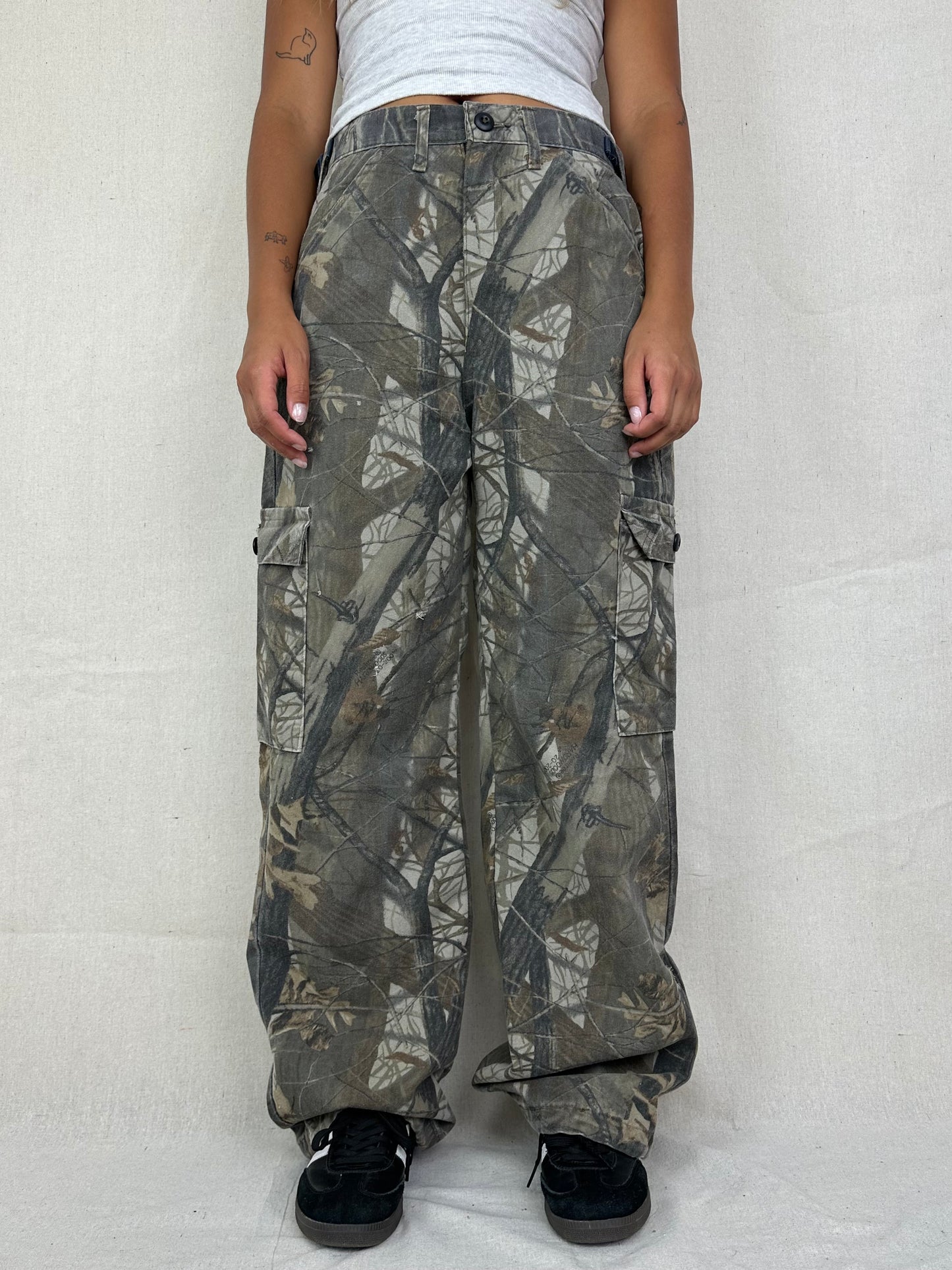 90's Realtree Camo Vintage Cargo Pants Size 30x30