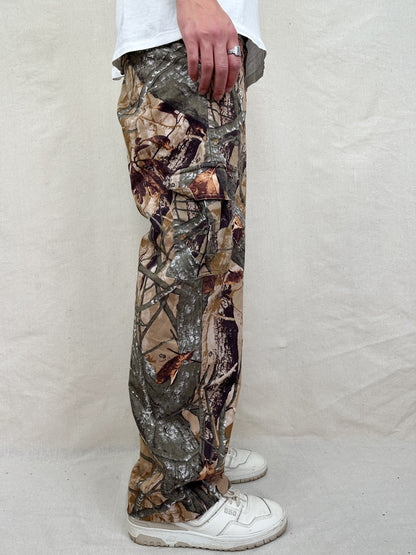 90's Realtree Camo Vintage Cargo Pants Size 31x32