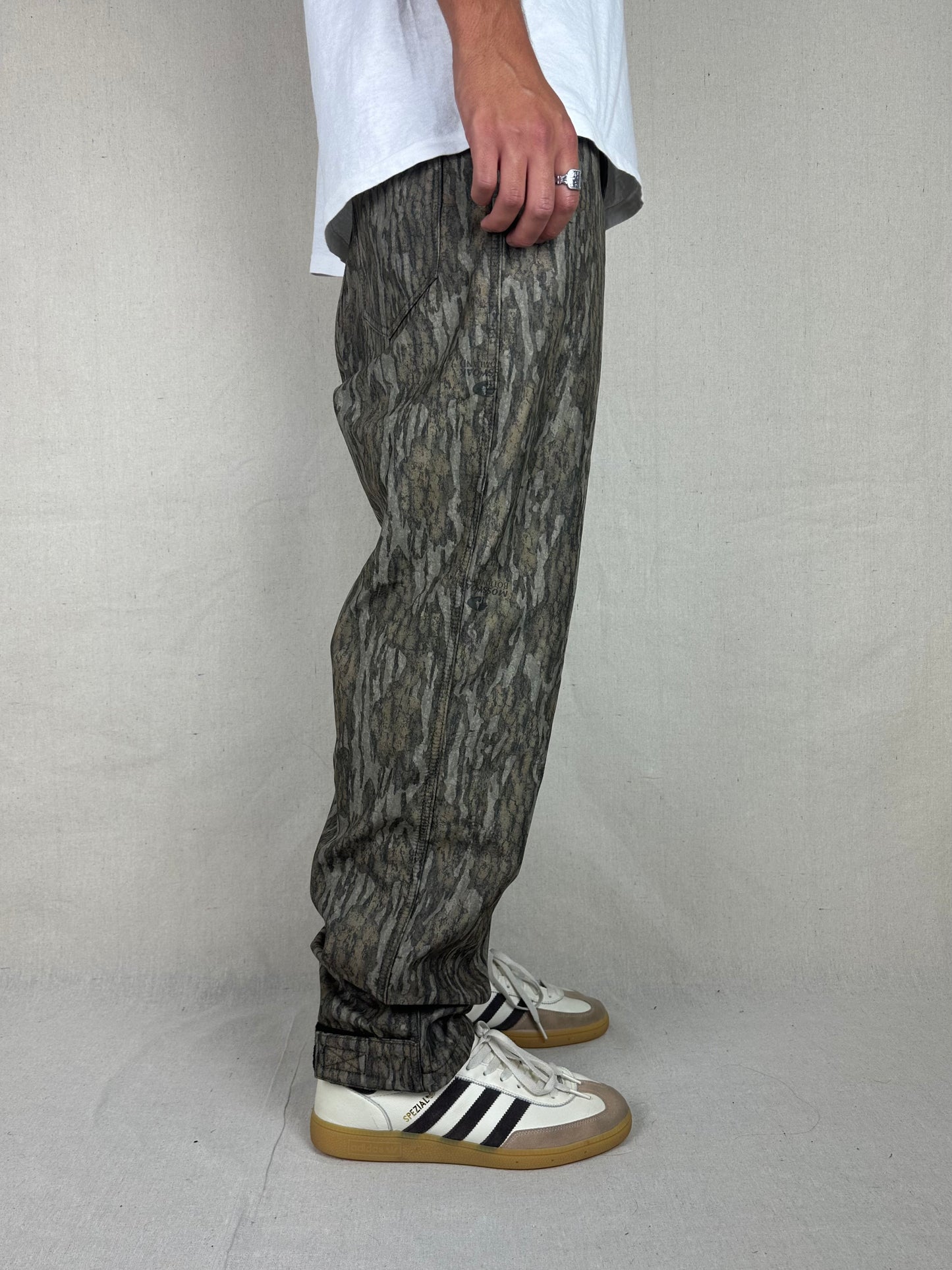 90's Realtree Camo Vintage Soft Fleece Lined Pants Size 32/34x30