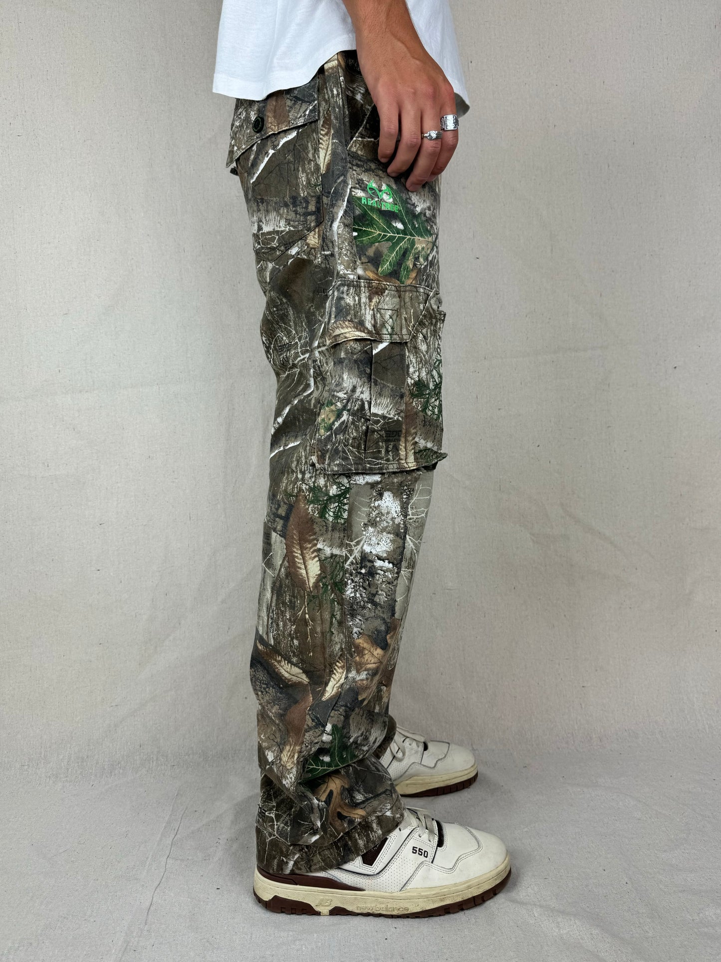 90's Realtree Camo Vintage Cargo Pants Size 34x32