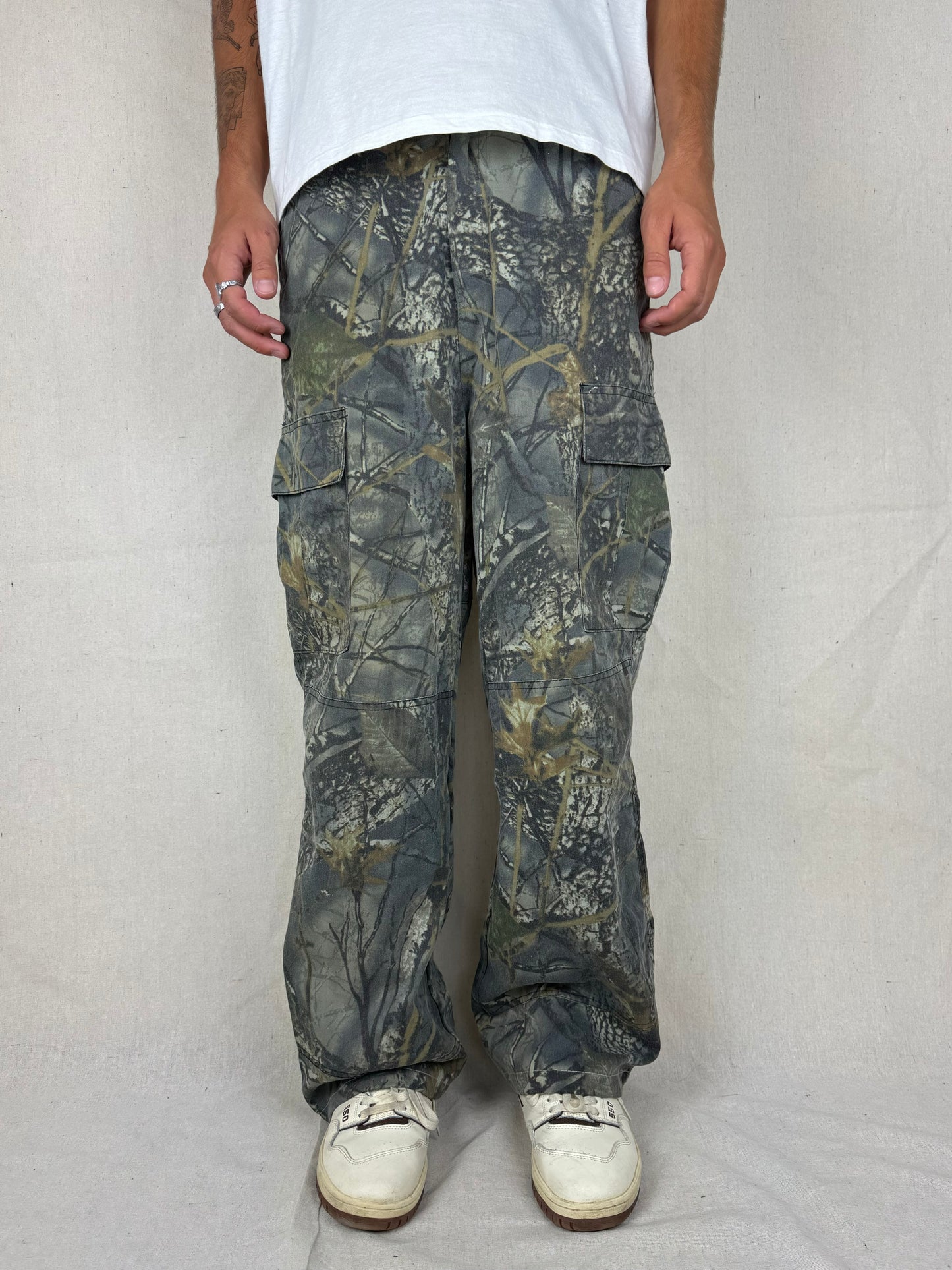 90's Realtree Camo Vintage Cargo Pants Size 34x30