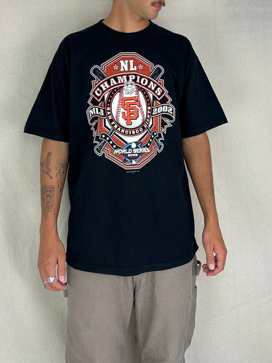 San Francisco Giants MLB Vintage T-Shirt Size L-XL